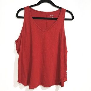 Tank Top Raspberry Red Color